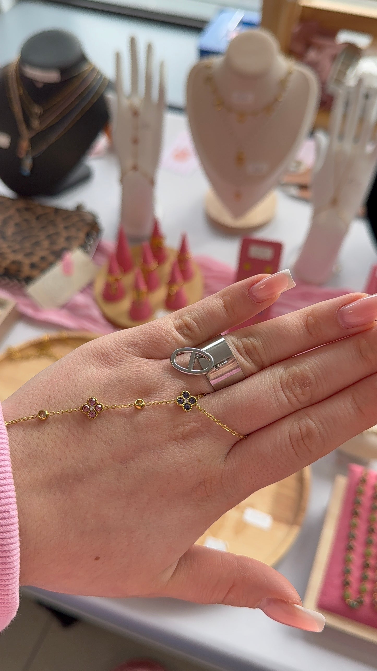 Bague breloque