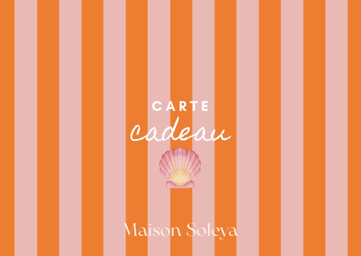 Carte cadeau Maison Soleya