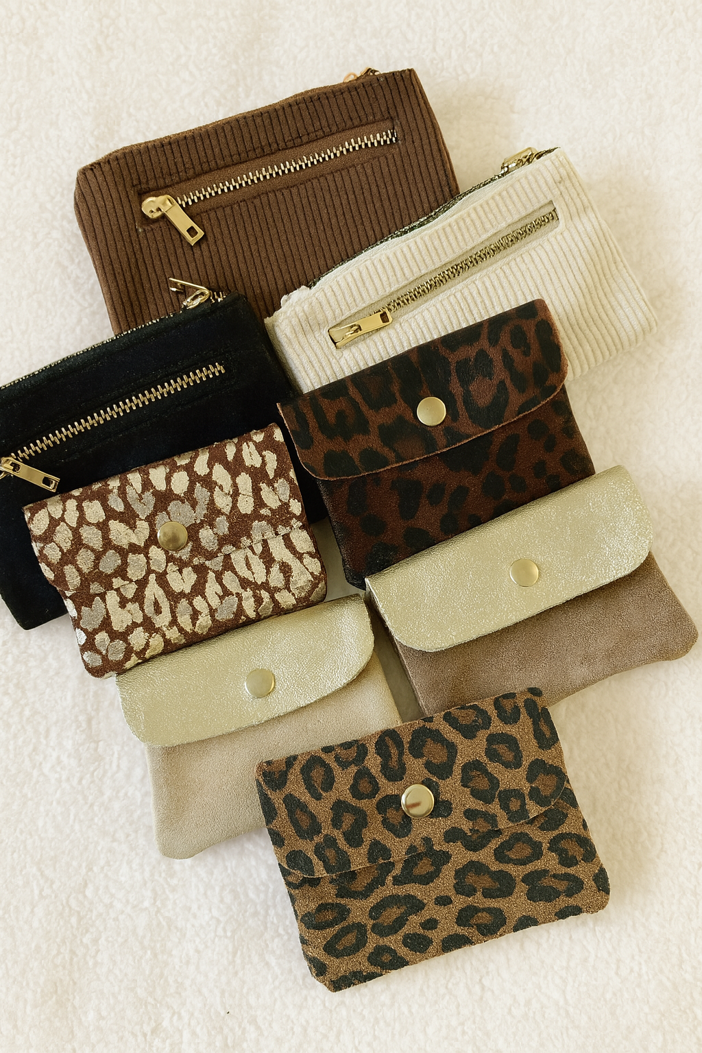 porte monnaie et pochettes