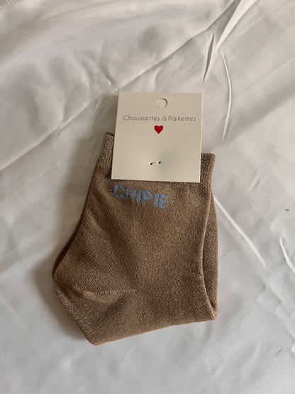 Chaussettes à paillettes