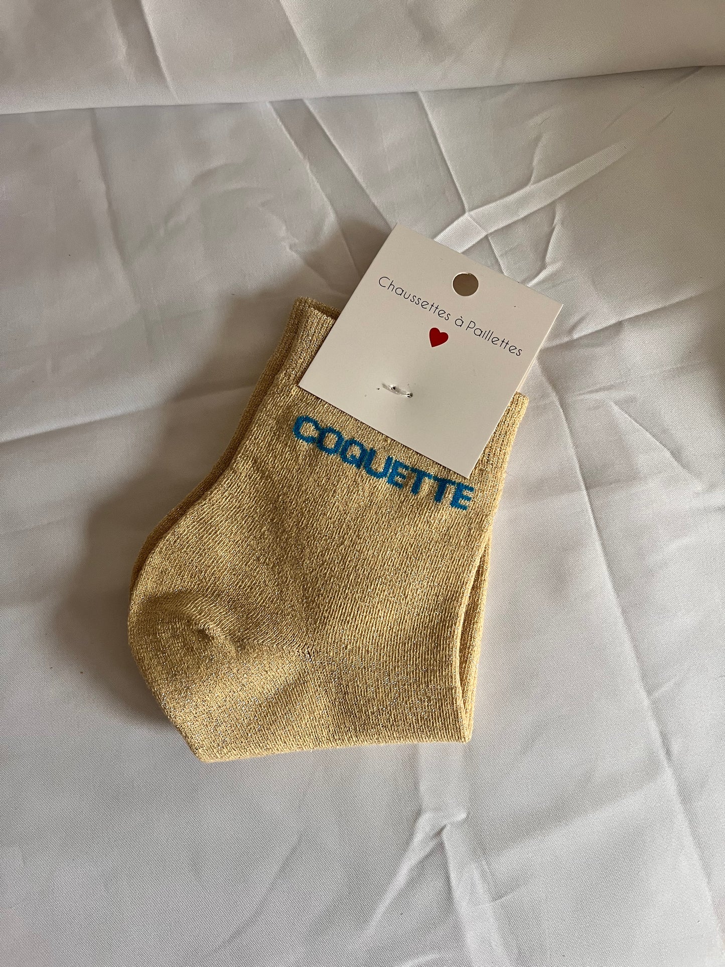 Chaussettes à paillettes