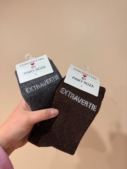 chaussettes à paillettes