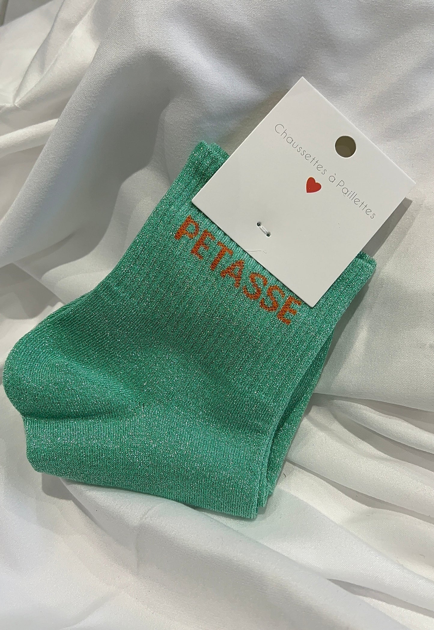 Chaussettes à paillettes (plusieurs modèles)