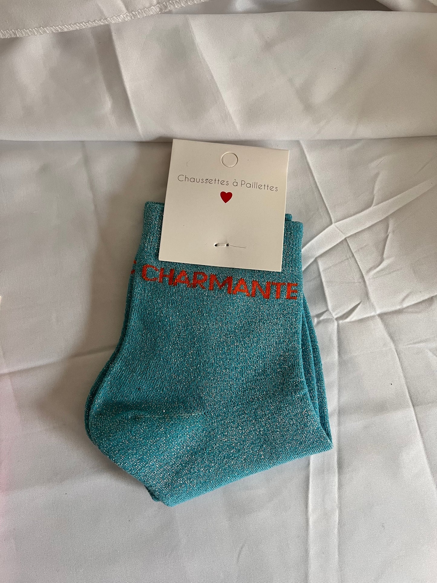 Chaussettes à paillettes