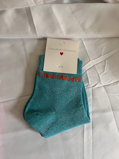 Chaussettes à paillettes