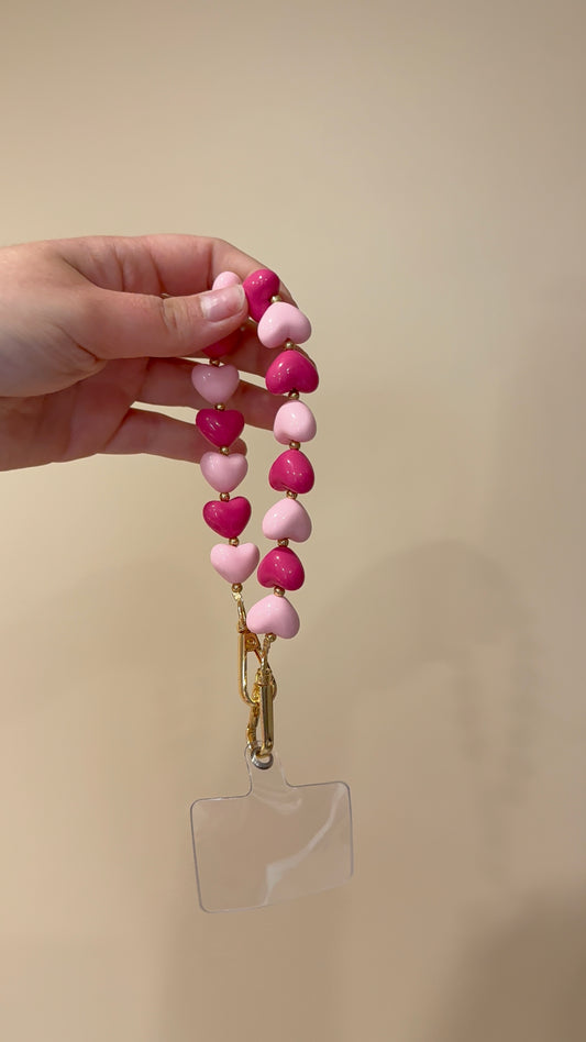 bijoux de téléphone bicolore