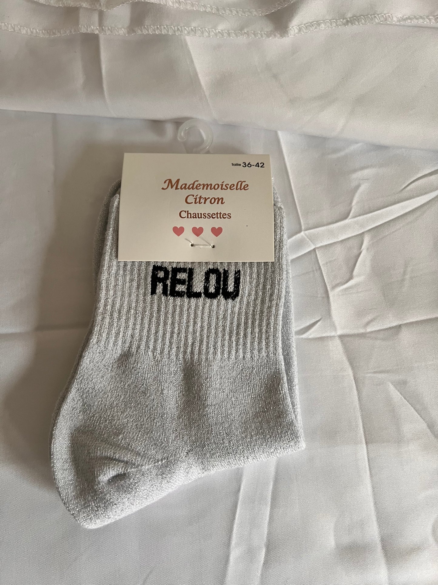 Chaussettes à paillettes