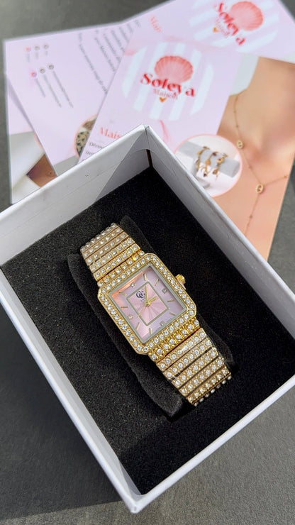 Montre MARINA rose