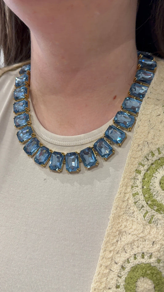 Collier ROMY bleu