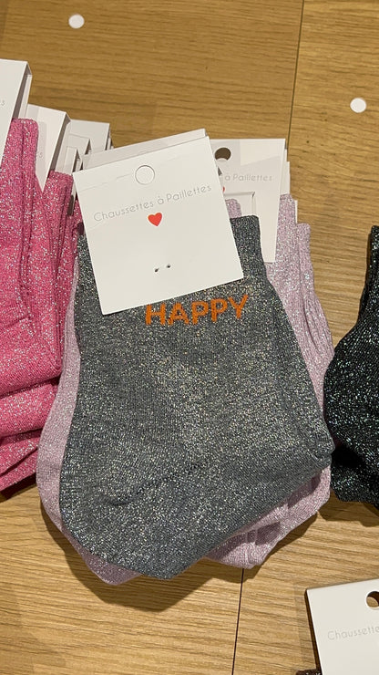 Chaussettes à paillettes ( différents modèles)