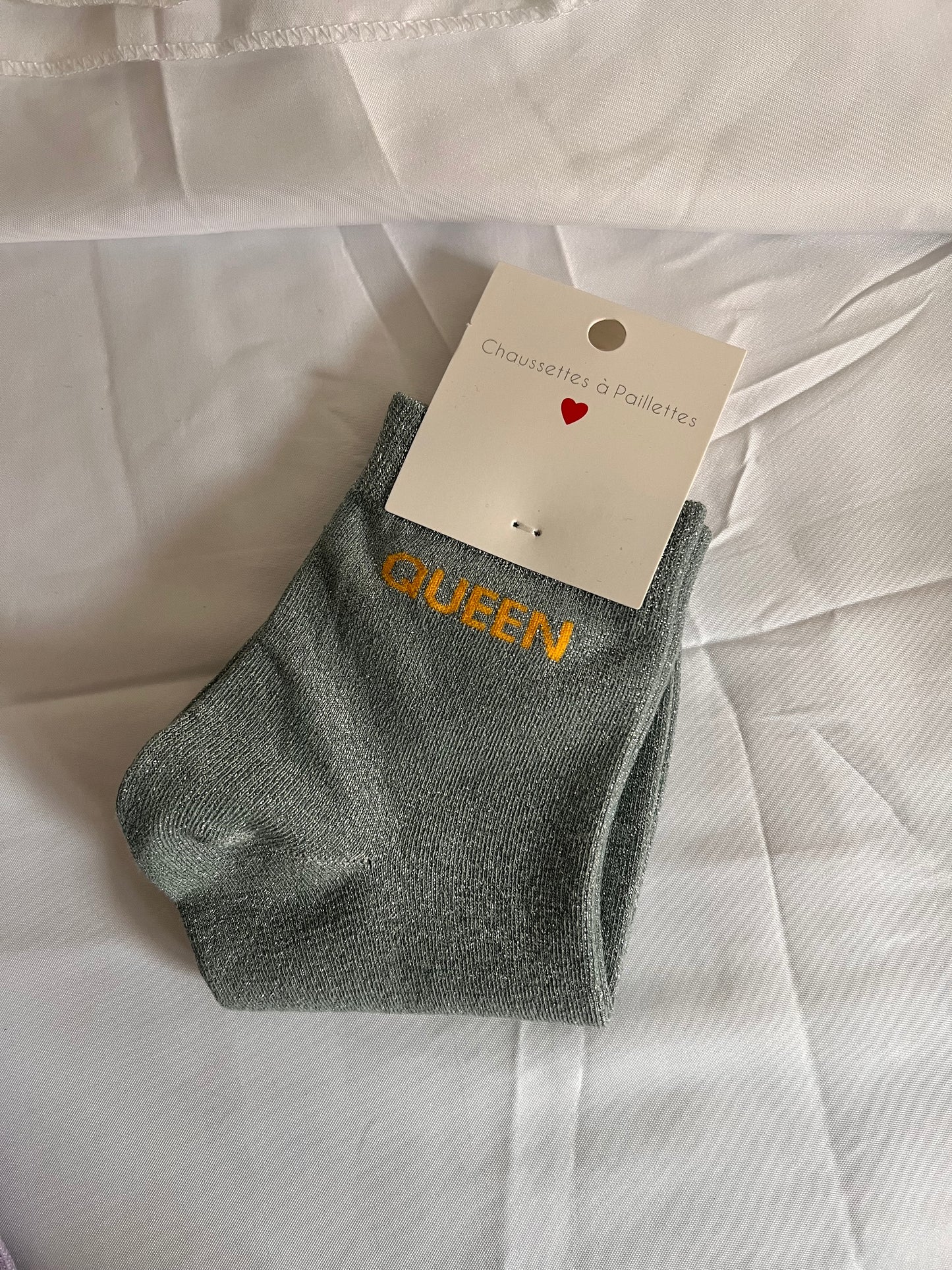 Chaussettes à paillettes