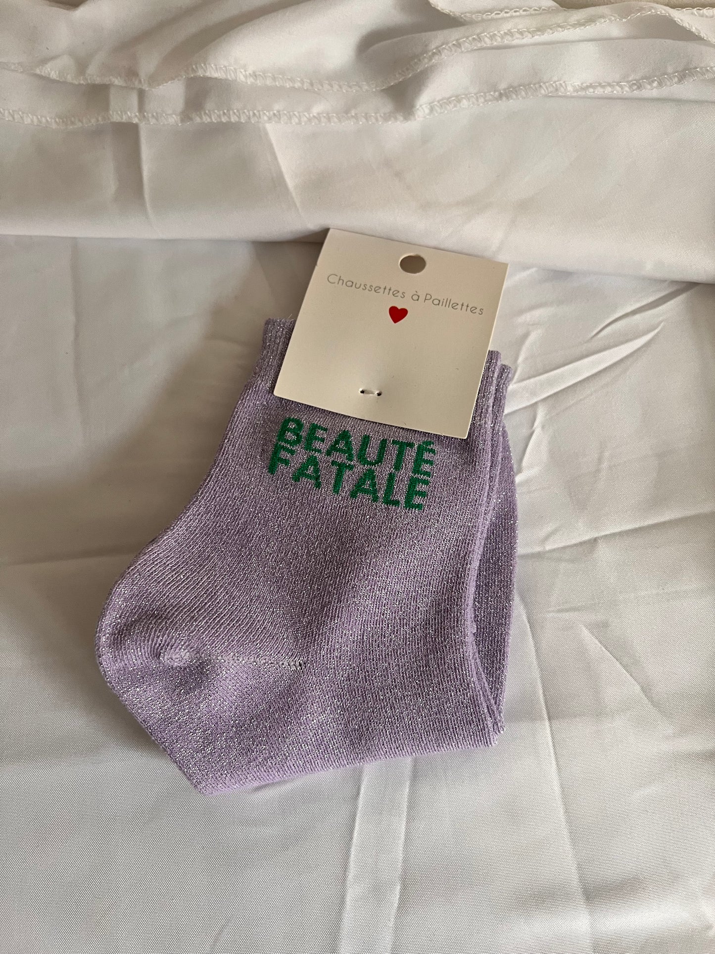 Chaussettes à paillettes