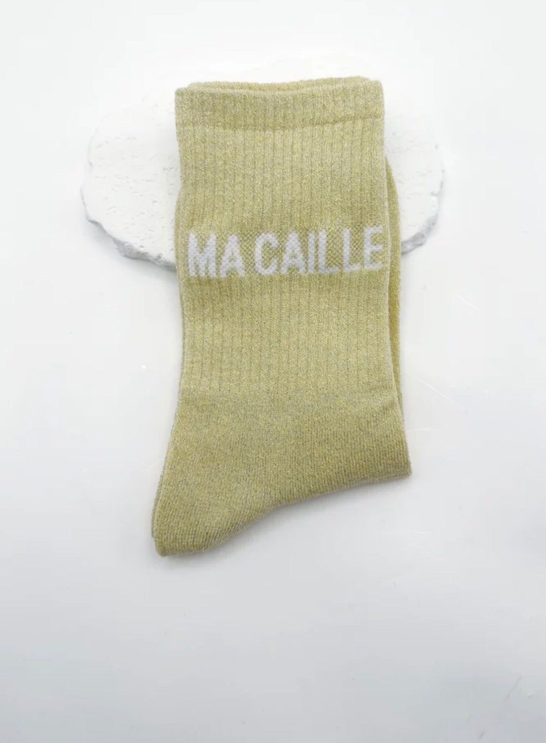 Chaussette à paillettes Ma caille