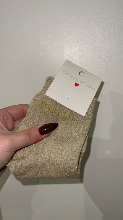Chaussettes à paillettes (plusieurs modèles)