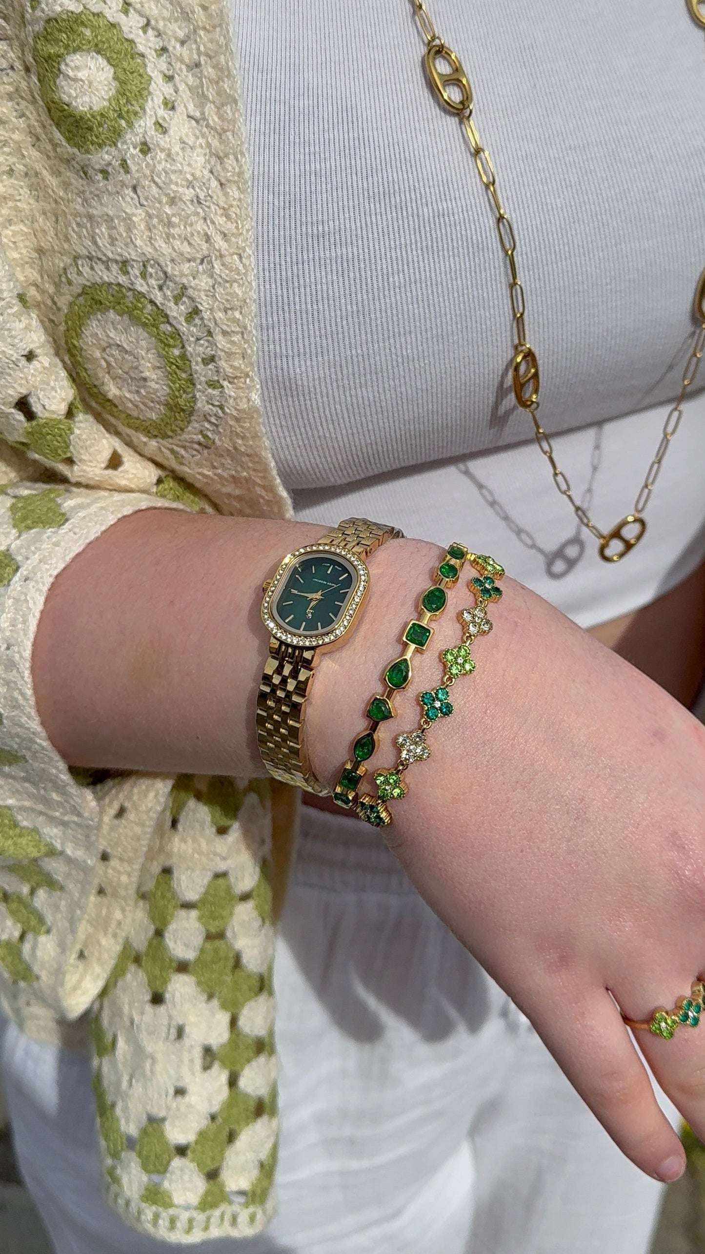 Montre MÉDINA verte