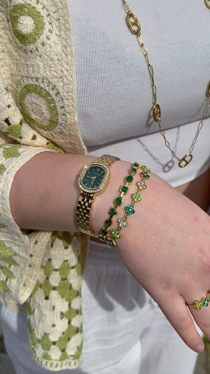 Montre MÉDINA verte