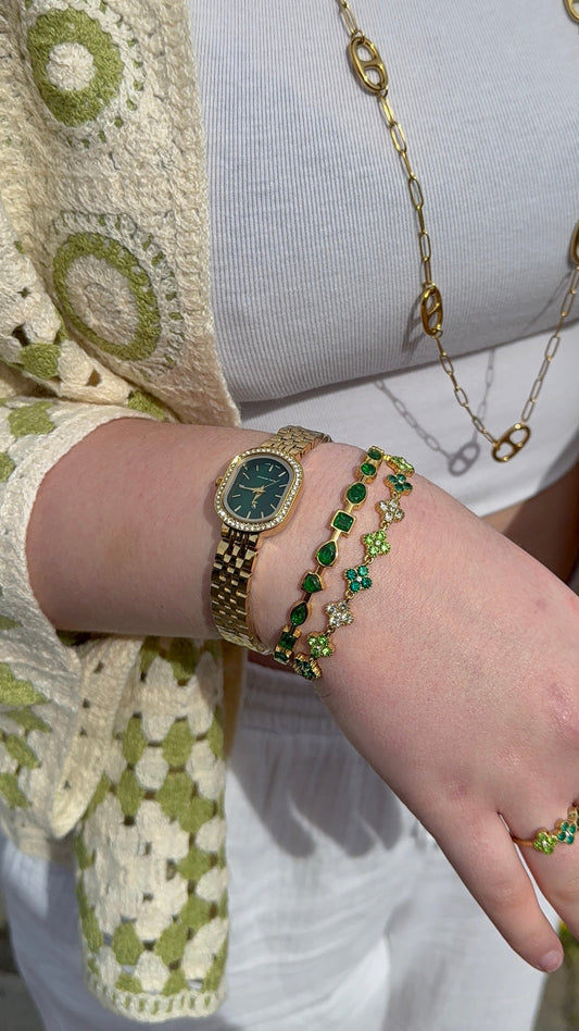 Montre MÉDINA verte