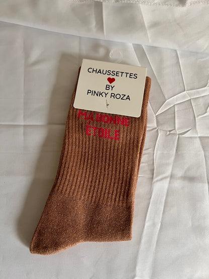 Chaussettes à paillettes