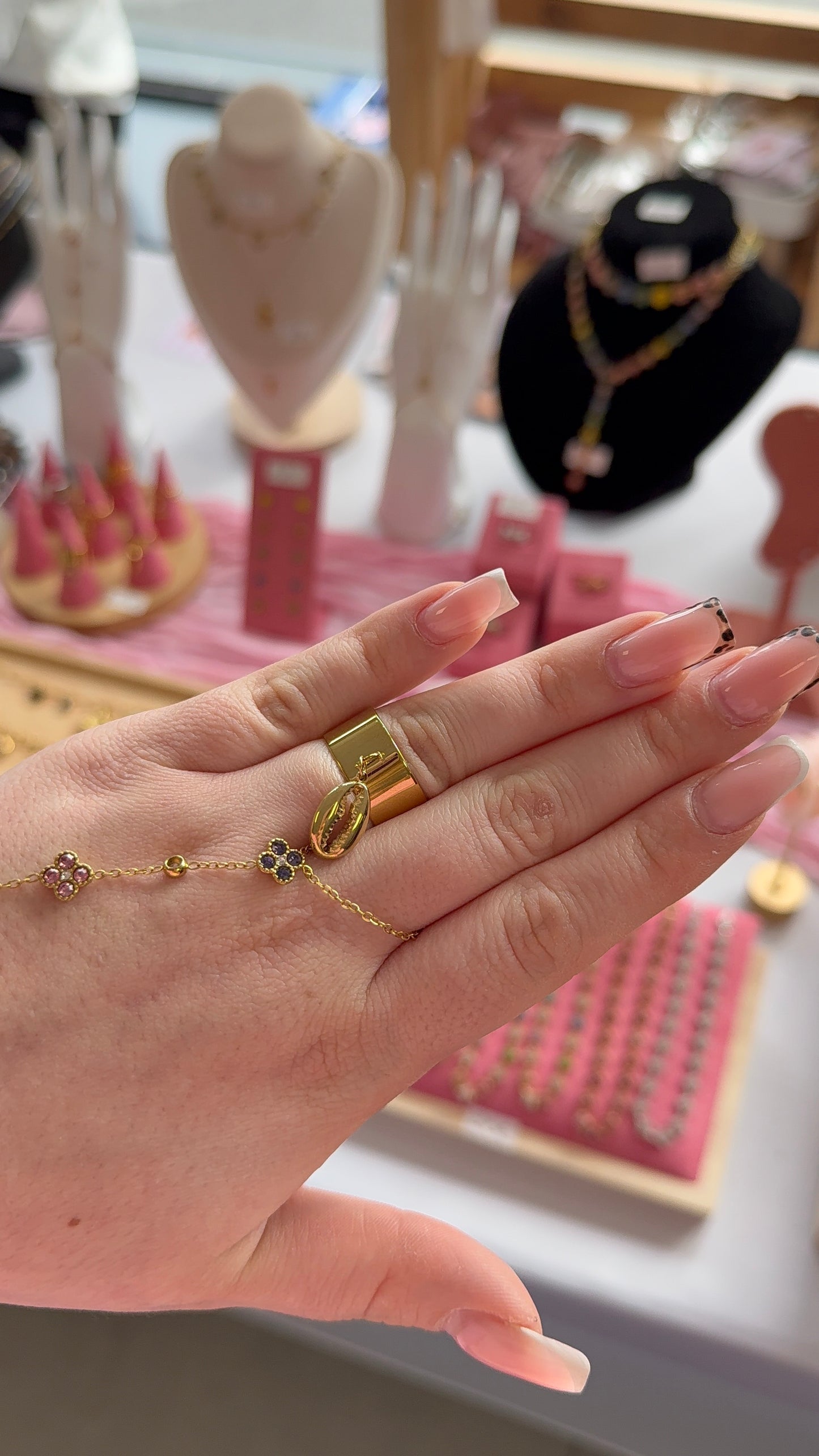 Bague breloque