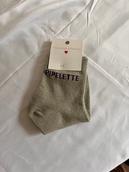 Chaussettes à paillettes