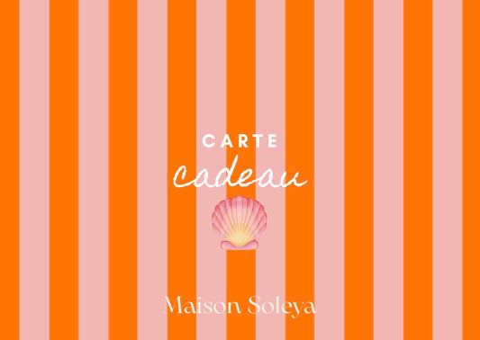 Carte cadeau Maison Soleya