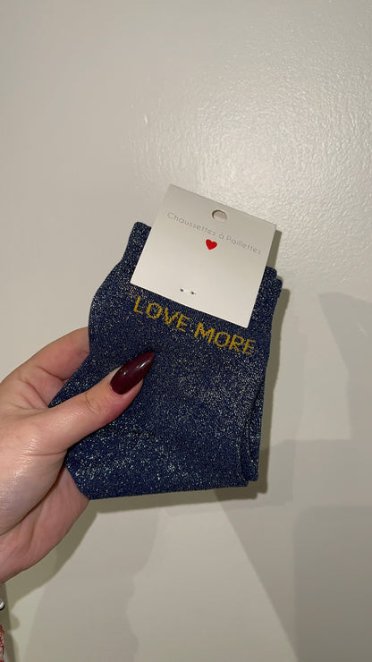 Chaussettes à paillettes (plusieurs modèles)