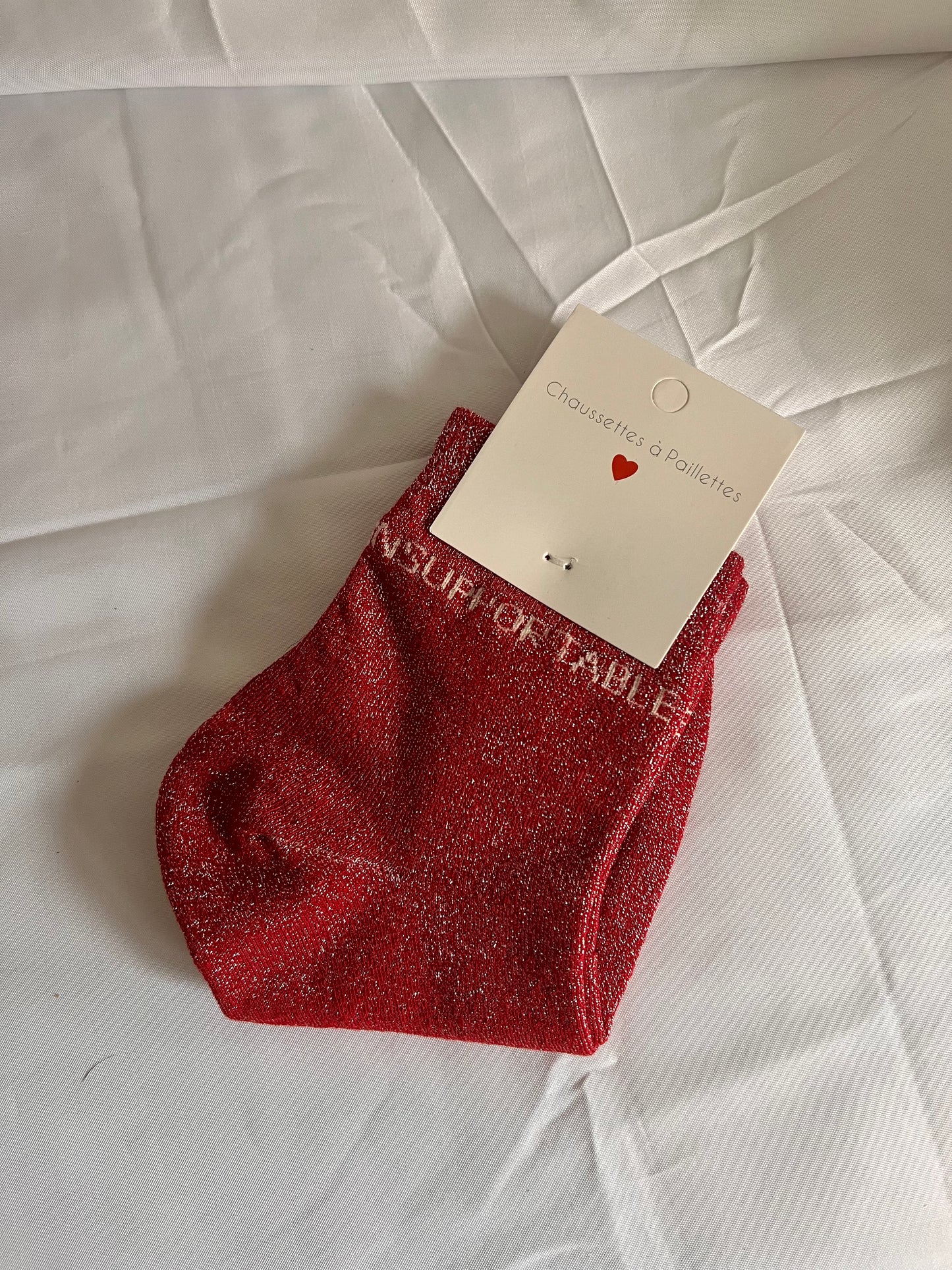 Chaussettes à paillettes