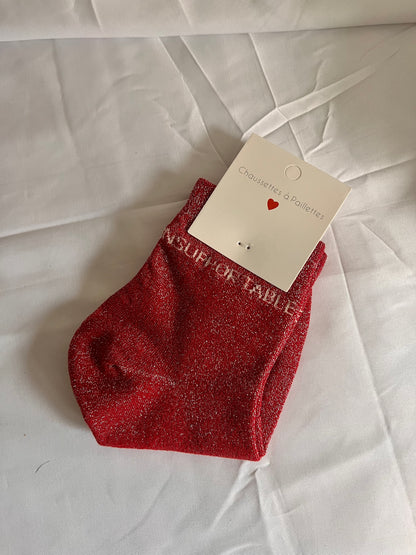 Chaussettes à paillettes